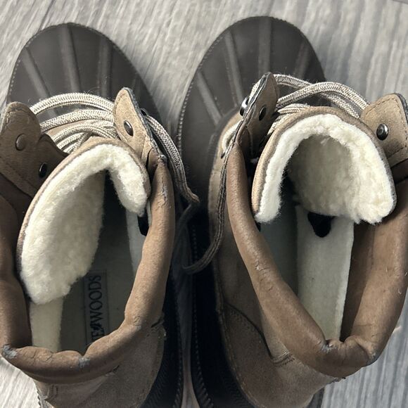 Alpine Woods Harper II Duck Boots Men’s 10M Waterproof Faux Fur Lined Winter